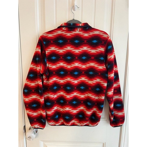 Patagonia Synchilla Snap T Fleece Pullover Wild Desert Aztec Women's‎ Size Small - Picture 3 of 7
